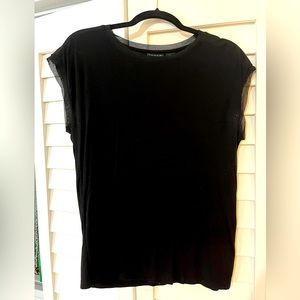 Black Tahari top